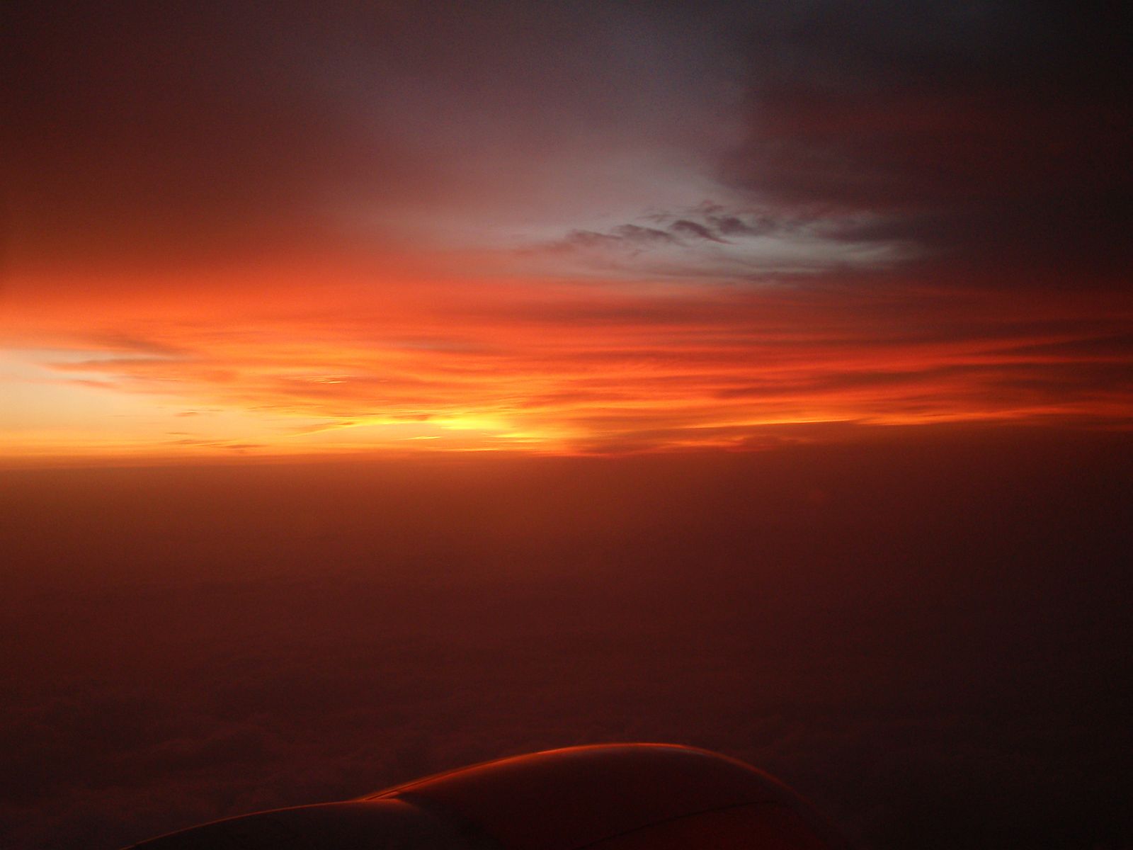 Airplane Sunrise